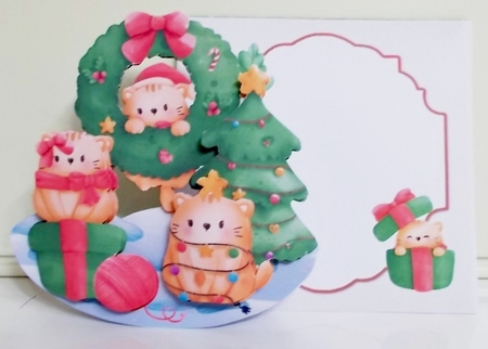 Festive Whimsies 3 Rocker Card Mini Kit by Pam Stubley