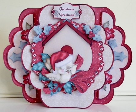 Christmas Tweets - Quick & Easy Pop-out Card Mini-Kit by Pam Stubley