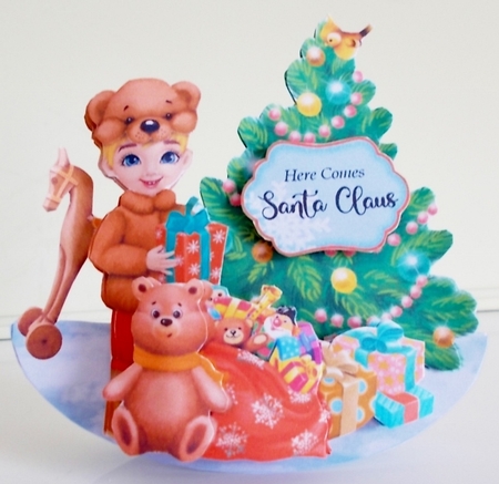 All I Want for Christmas 2 Rocker Card Mini Kit by Pam Stubley