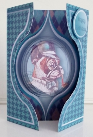 Dog Portrait - Aperture Gatefold Card Mini Kit by Pam Stubley