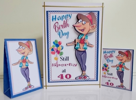 Still sporty at 40 by Pam Stubley