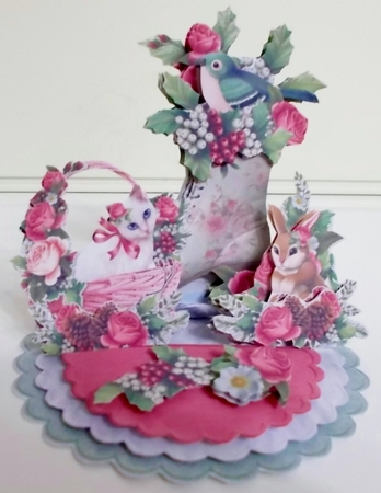 Joyful Noel 2 Triple Easel Card Kit by Pam Stubley