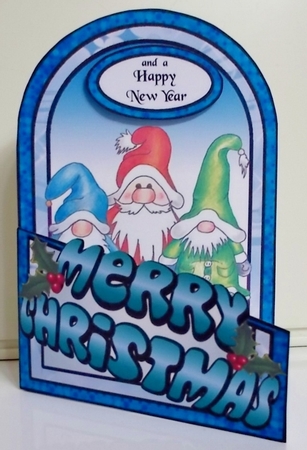Cutaway Three Gnomes by Pam Stubley