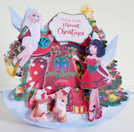 All I Want for Christmas 8 Rocker Card Mini Kit by Pam Stubley