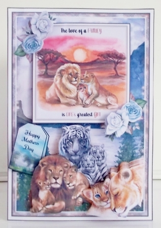 The Love Of A Family 03 Mini Page Kit by Pam Stubley