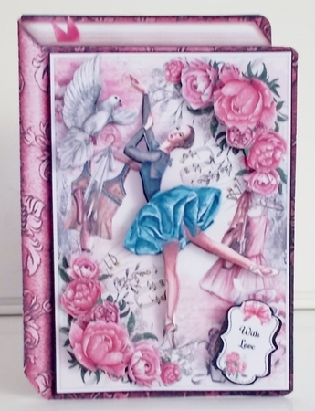 Book Of Dance Shaped Mini Page Kit by Pam Stubley