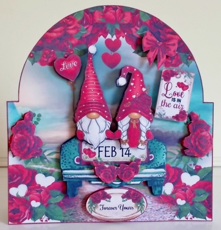 Love Is In The Air Shaped Mini Page Kit by Pam Stubley