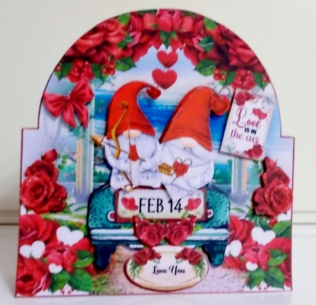 Love Is In The Air 02 Shaped Mini Page Kit  by Pam Stubley
