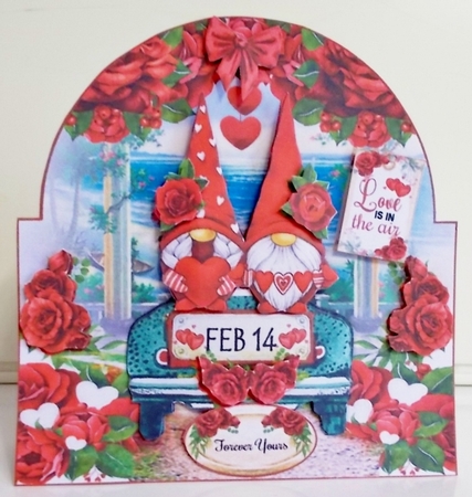 Love Is In The Air 04 Shaped Mini Page Kit  by Pam Stubley