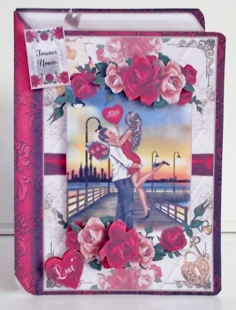 Book Of Romance 02 Shaped Mini Page Kit by Pam Stubley