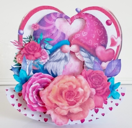 A Fine Gnome-mance 1 Rocker Card Mini Kit by Pam Stubley