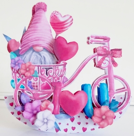A Fine Gnome-mance 4 Rocker Card Mini Kit by Pam Stubley
