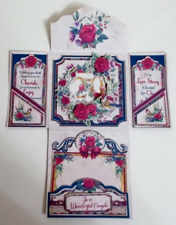 Bon Anniversaire 1 - Folio Card Kit by Pam Stubley