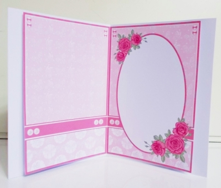 A5 Pinkaholic 1 Blank Insert  by Pam Stubley
