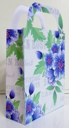 Floral gift bag 2 by Pam Stubley