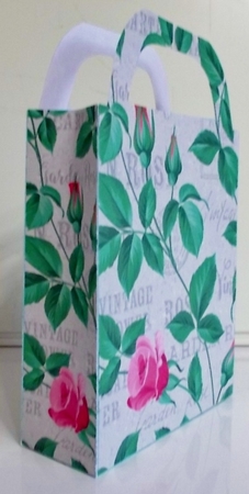 Floral gift bag 9 by Pam Stubley
