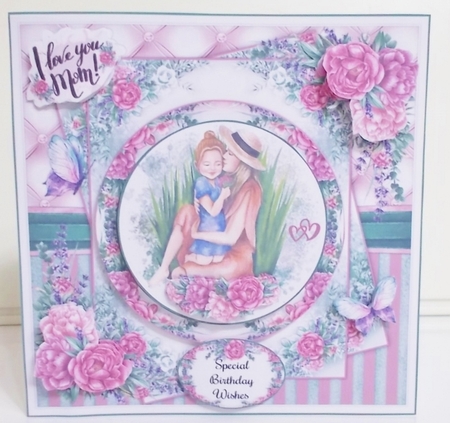 Mother and Daughter 02 Mini Page Kit  by Pam Stubley