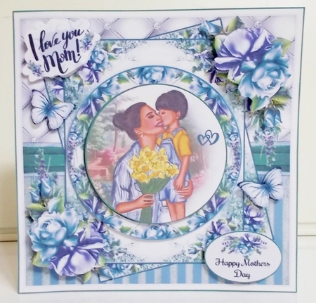 Mother And Son 04 Mini Page Kit  by Pam Stubley