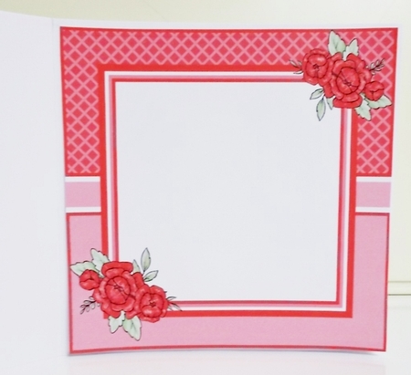 8x8 Lady in Hat Blank Insert  by Pam Stubley