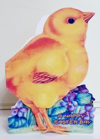 Vintage Easter Chick Card by Pam Stubley