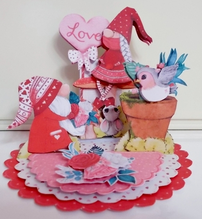 Youre the Gnome that I Want #3 Triple Easel Card Kit by Pam Stubley