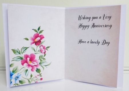 Anniversary  Insert by Pam Stubley