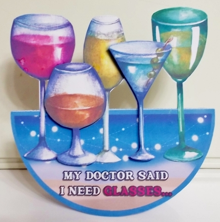NEED GLASSES - rocker card by Pam Stubley