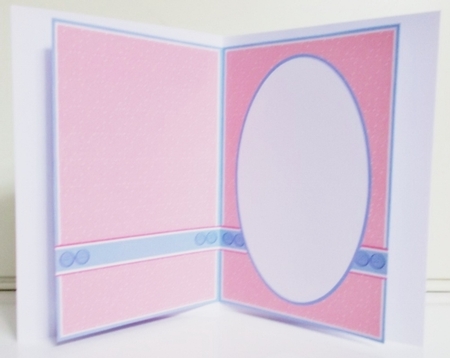 A5 Bubblegum Bessie Blank Insert  by Pam Stubley