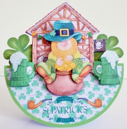 PADDYS PUB rocker card by Pam Stubley