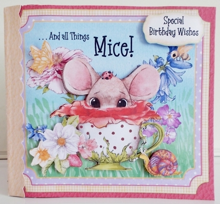 And All Things Mice Storybook Pop Up Tunnel Card & Envelope Kit by Pam Stubley