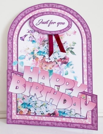 Cutaway Vase of flowers BD by Pam Stubley