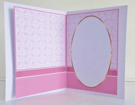 A5 Perfume & Flowers Blank insert  by Pam Stubley