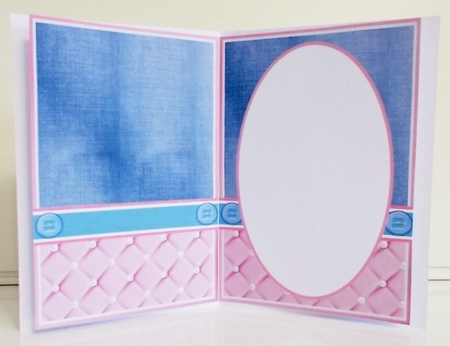 A5 Trendy Lady Blank Insert  by Pam Stubley