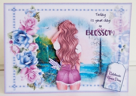 Your Day To Blossom 03 Mini Page Kit by Pam Stubley