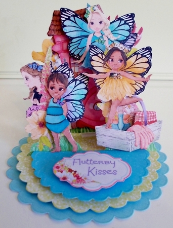 Float like a Butterfly Triple Easel Card Kit by Pam Stubley