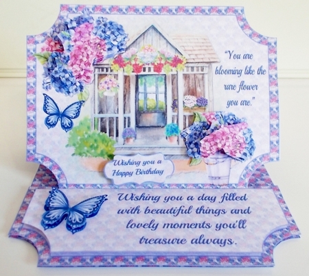 Hydrangea cottage by Pam Stubley