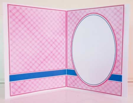 A5 Playful Summer Kitten Blank insert  by Pam Stubley