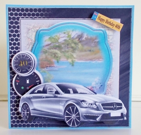 Silver Mercedes-Benz No.3 by Pam Stubley