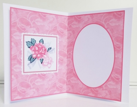 Beautiful Summer Melon Roses - Insert by Pam Stubley