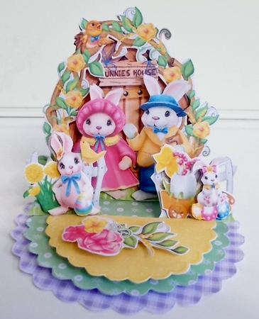 Its a Spring Thing 1 Triple Easel Card Kit by Pam Stubley