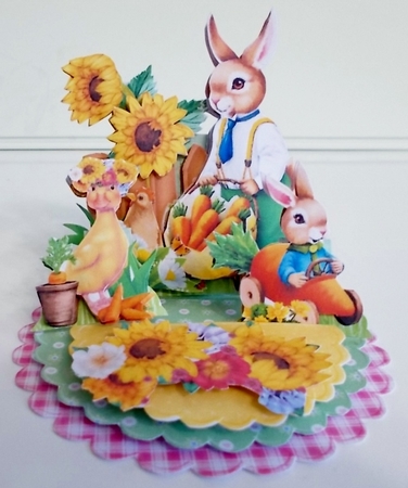 Its a Spring Thing 4 Triple Easel Card Kit by Pam Stubley