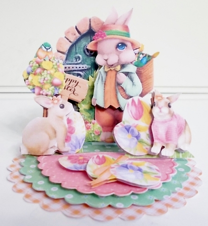 Its a Spring Thing 7 Triple Easel Card Kit by Pam Stubley
