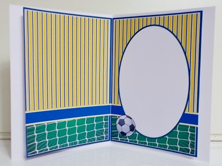 A5 Leeds Utd Football Blank Inserts  by Pam Stubley