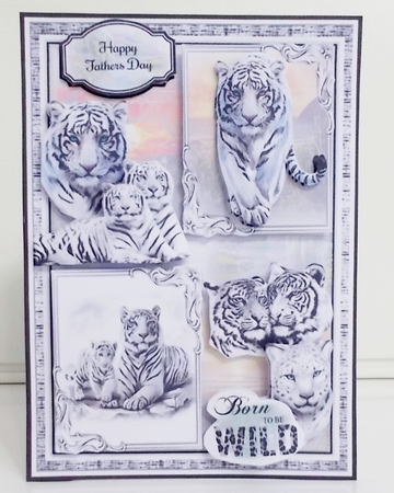 Born To Be Wild 02 5x7 Mini Page Kit by Pam Stubley