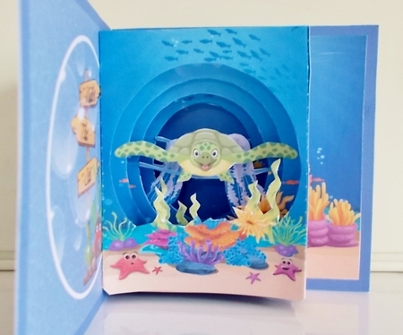 Under The Sea Tunnel Card by Pam Stubley