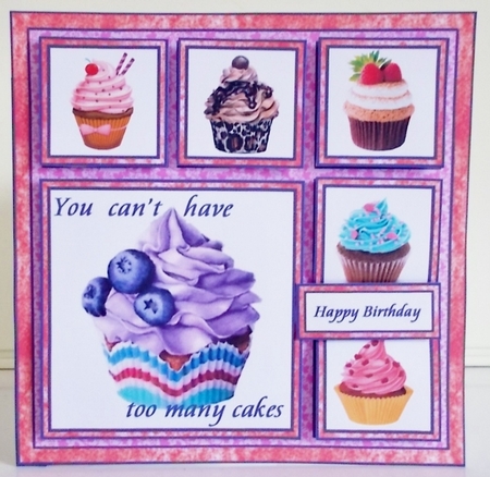Sampler Cakes by Pam Stubley