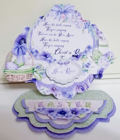 Easter Song Pocket Easel Card by Pam Stubley