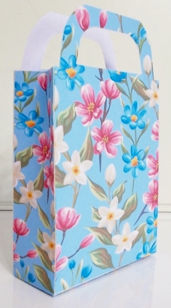 Multi floral gift bag 2 by Pam Stubley