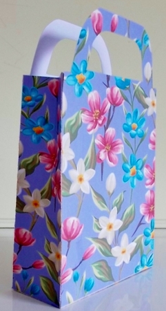 Multi floral gift bag 4 by Pam Stubley