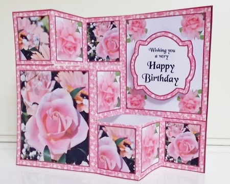 TSF Pink roses by Pam Stubley